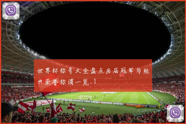 世界杯称号大全盘点历届冠军与经典荣誉称谓一览_1